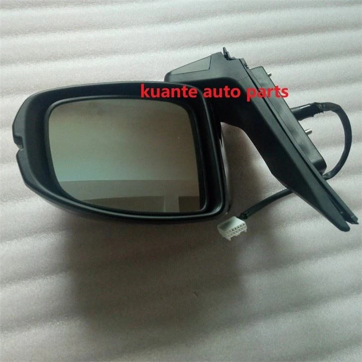 Mirall de portes laterals de 5 pins motoritzats de la vista negra per a Honda City 2015