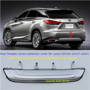 Coberta d'extensió del para-xocs posterior per a Lexus RX350 2019-2021 52108-48070 52108-0E090